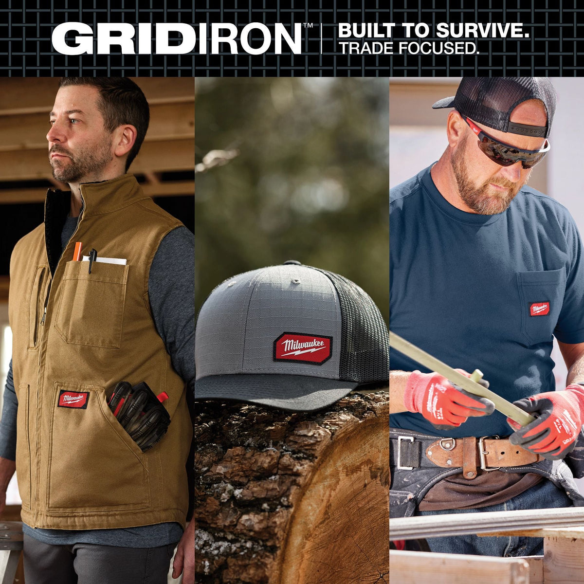 Milwaukee Tool GRIDIRON workwear collection