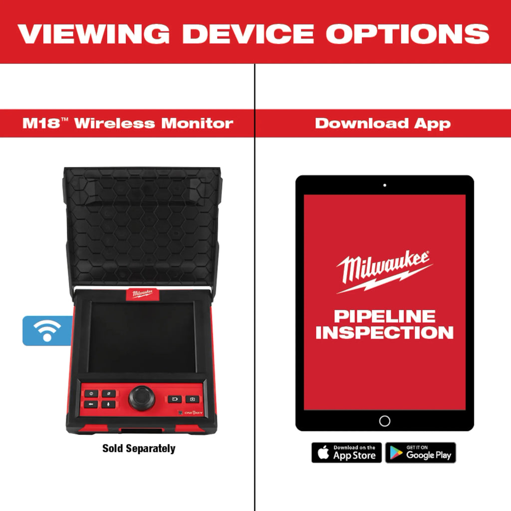 M18™ 120’ Mid-Stiff Modular Pipeline Inspection System