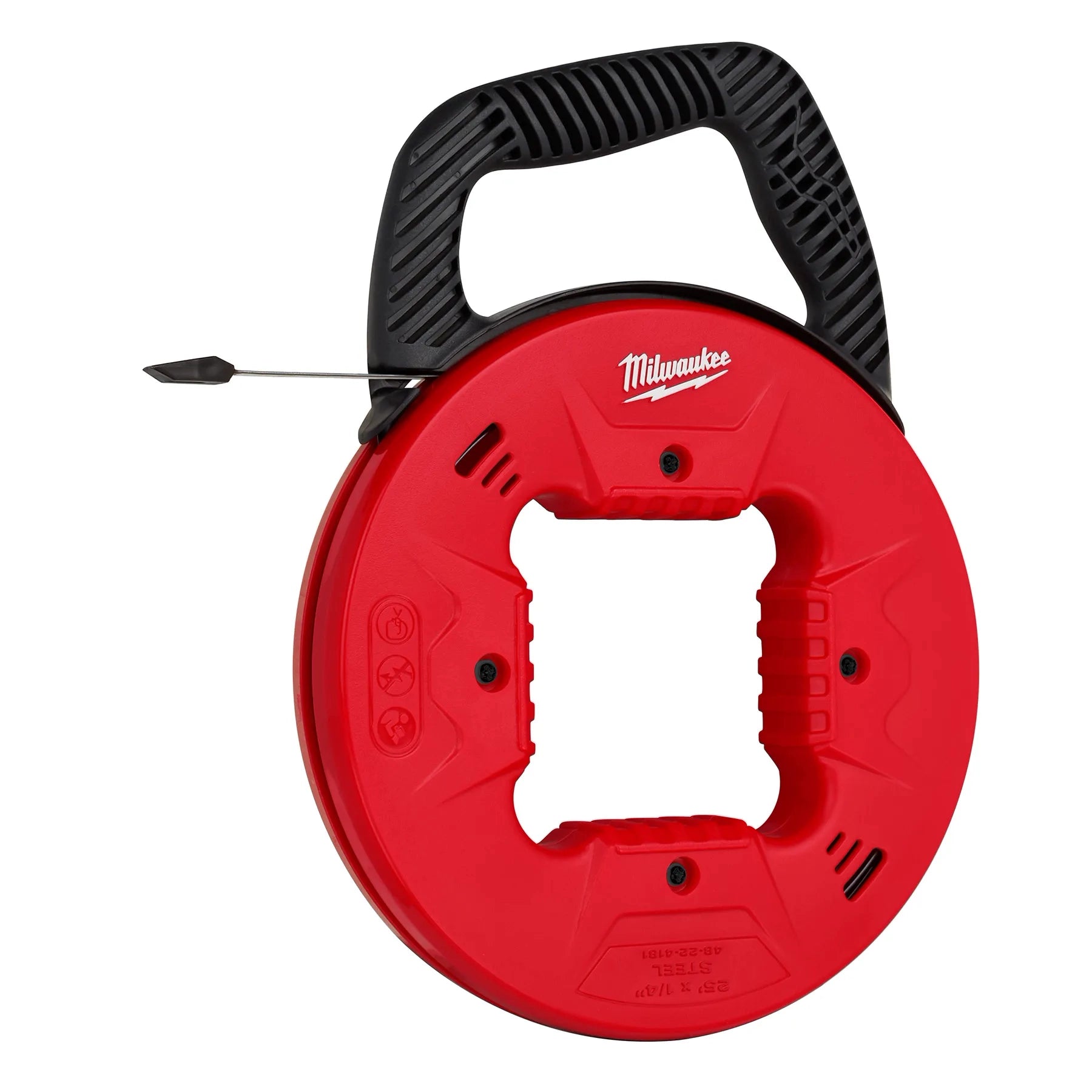 25’ 1/4" Steel Fish Tape w/ Low Profile Tip