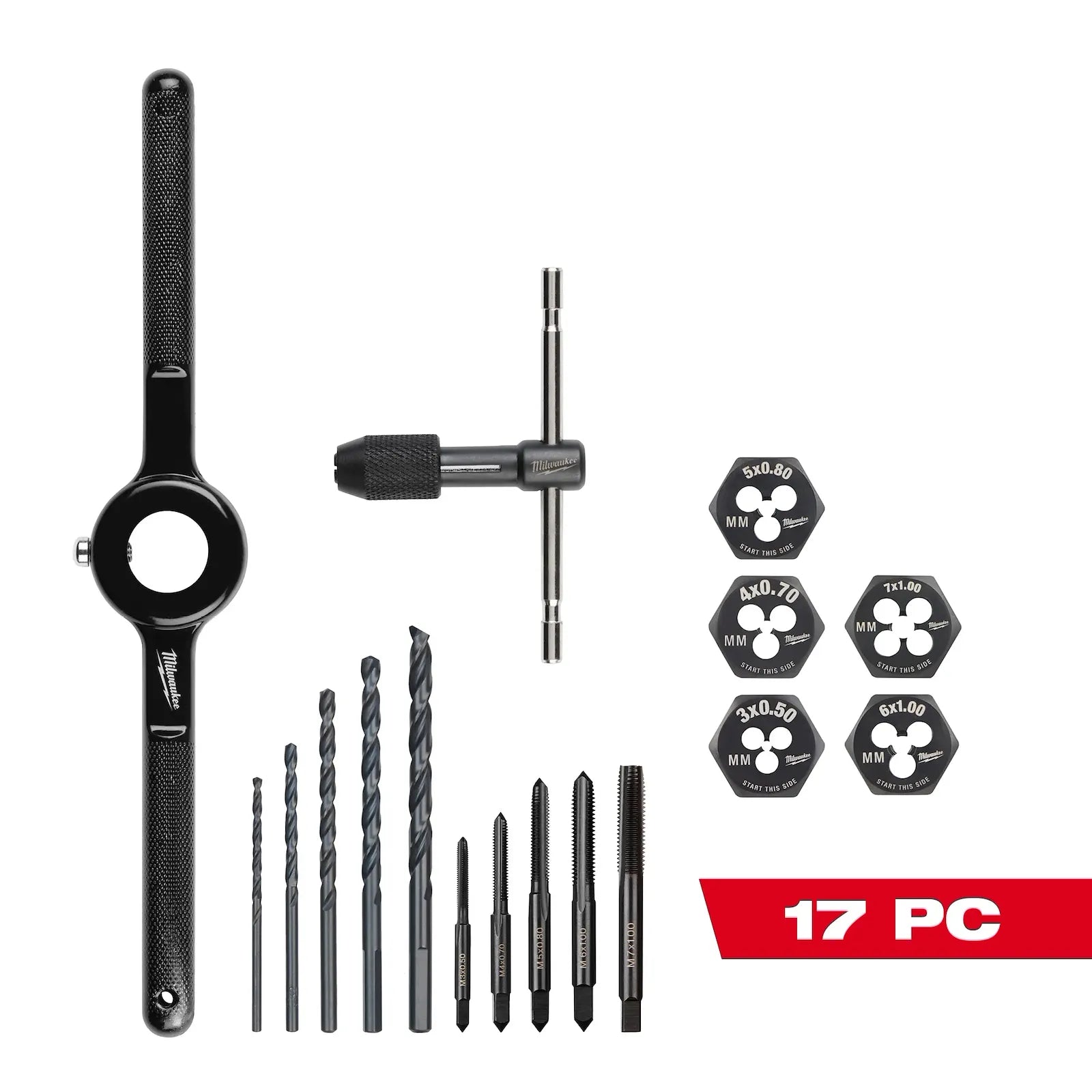 17PC Metric Tap and Die Set