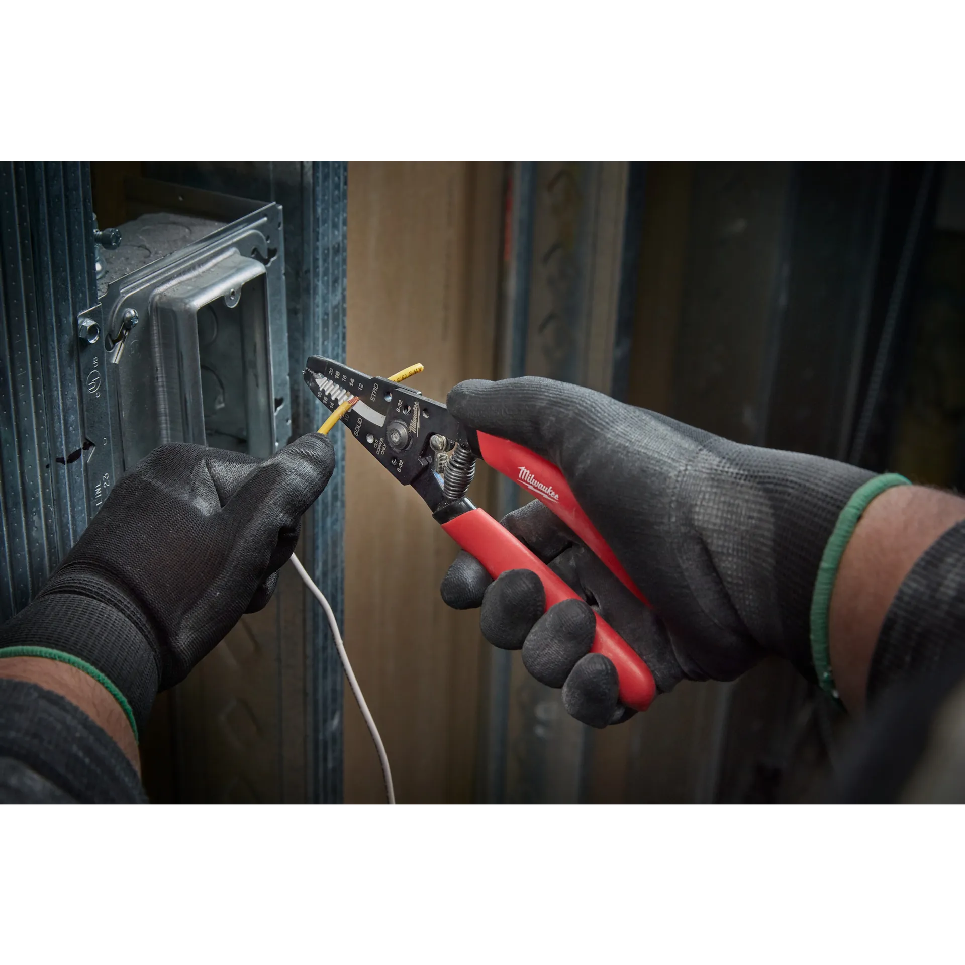 Wire Stripper/Cutter for Solid & Stranded Wire