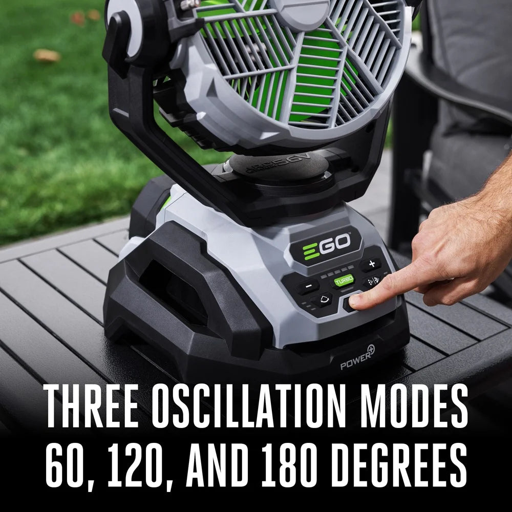 10" Oscillating Misting Fan
