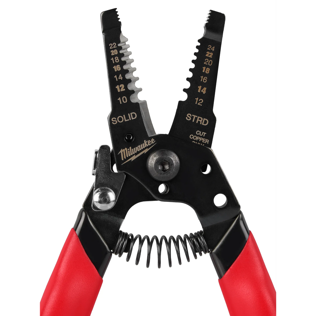 10-24 AWG Compact Dipped Grip Wire Stripper & Cutter