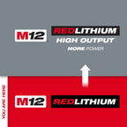 M12™ REDLITHIUM™ XC 4.0 Extended Capacity Battery Pack