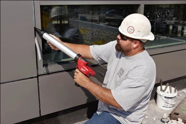 M12™ 20oz. Aluminum Barrel Sausage Style Caulk and Adhesive Gun Kit