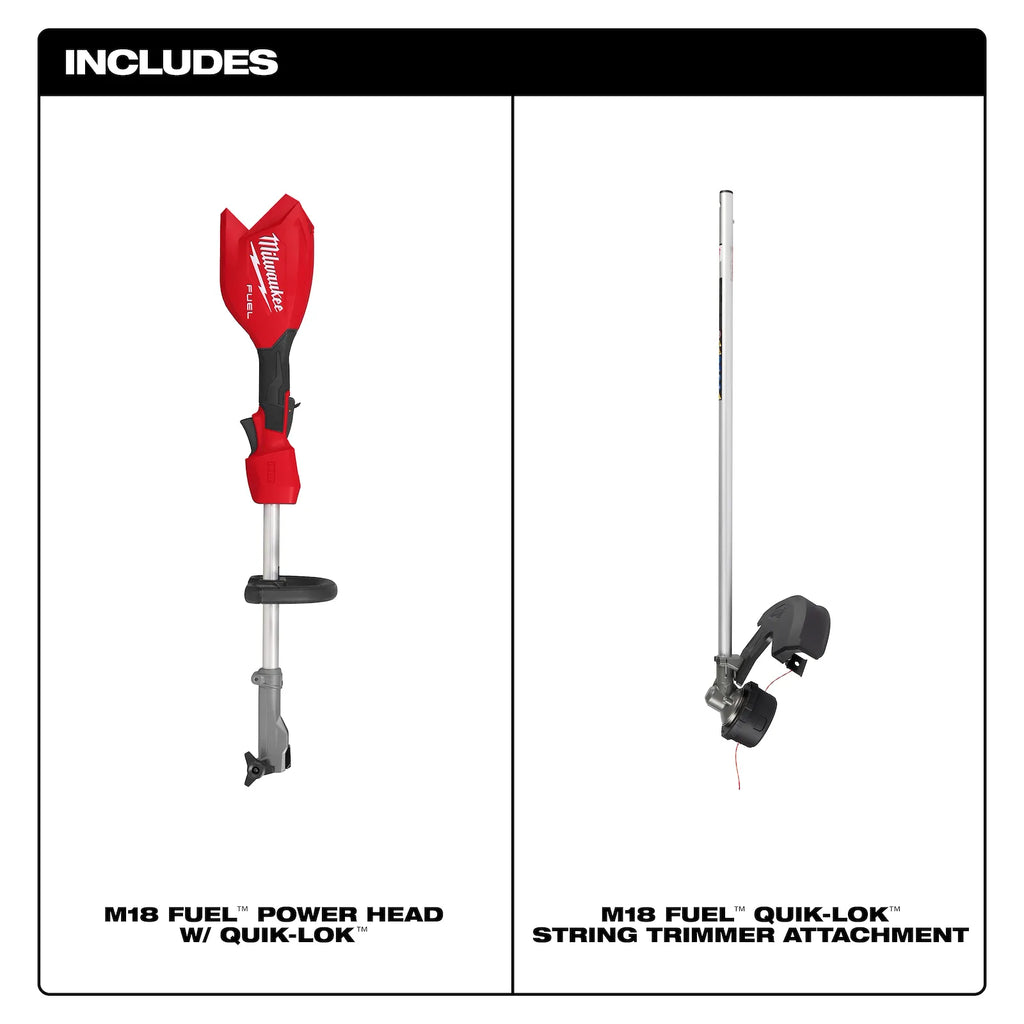M18 FUEL™ Power Head w/ QUIK-LOK™ String Trimmer