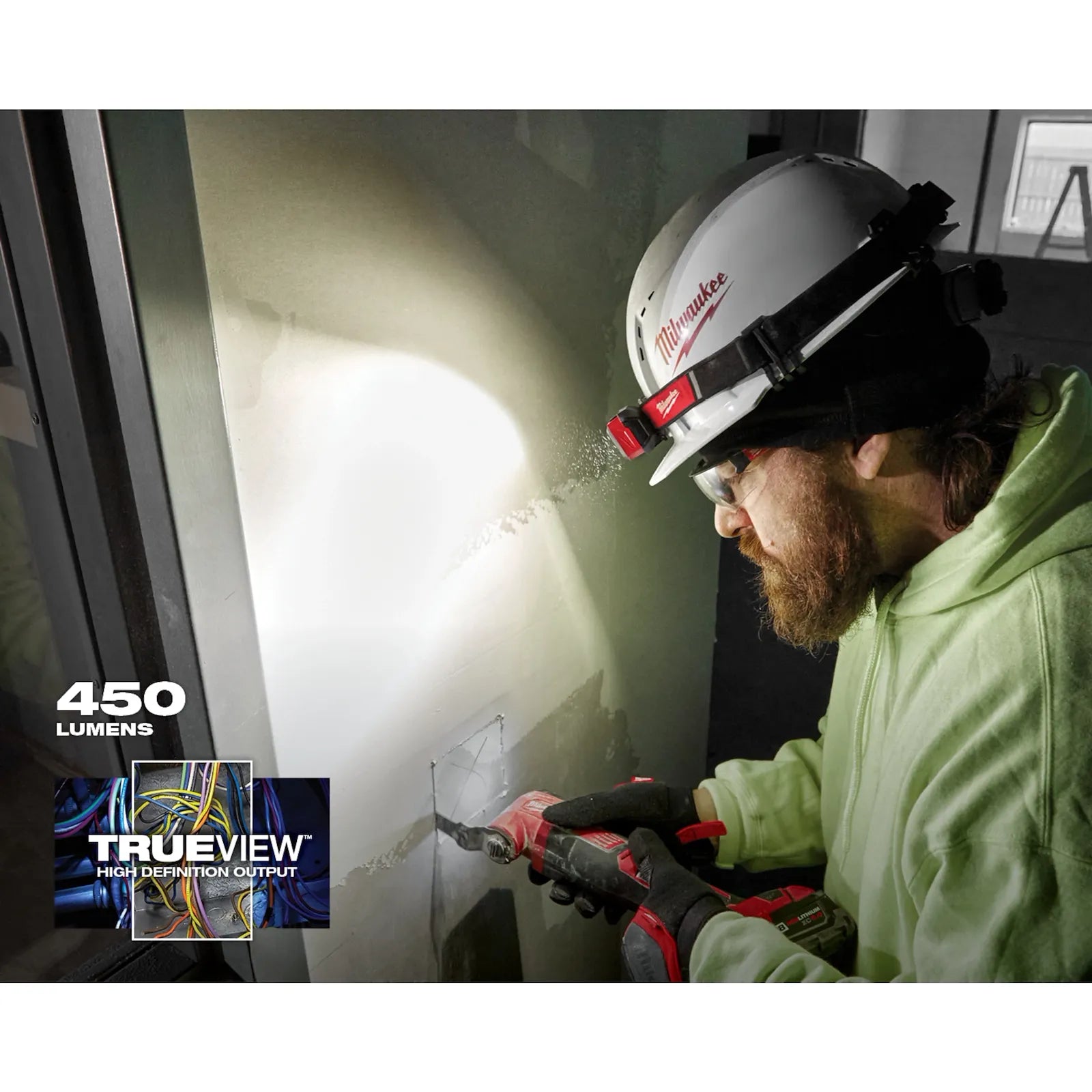 Milwaukee® Rechargeable Magnetic Headlamp And Task Light