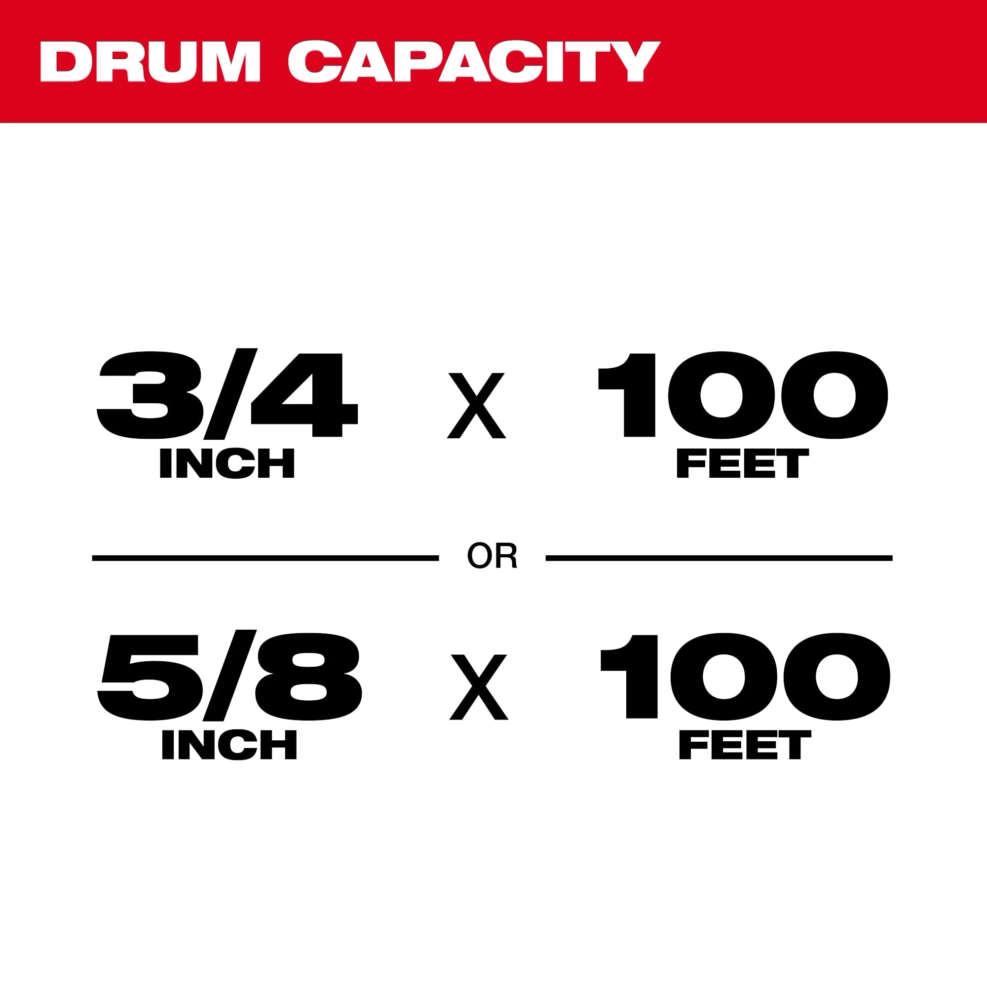 MX FUEL™ Sewer Drum Machine for 5/8“ - ¾“ Cable Kit