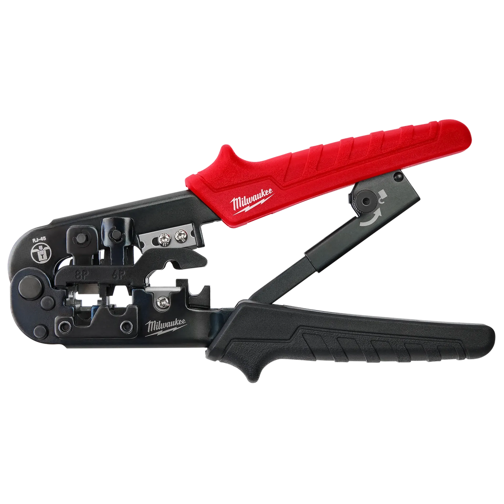 Ratcheting Pass-Through Crimper & Stripper