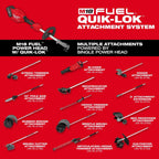 M18 FUEL™ Power Head w/ QUIK-LOK™ Pole Saw