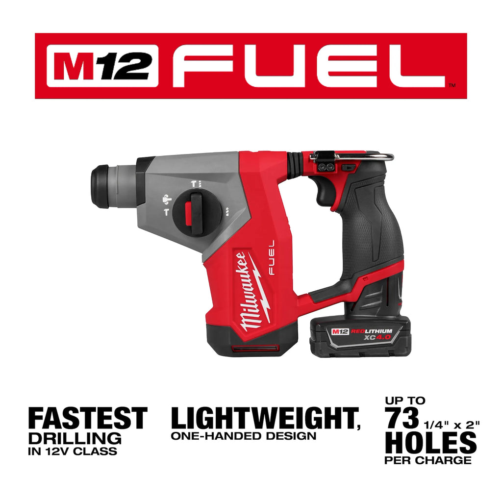M12 FUEL™ 5/8” SDS Plus Rotary Hammer