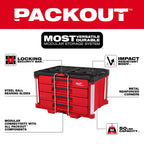 64pc. Hand Tool Set with PACKOUT™ 4 Drawer Tool Box