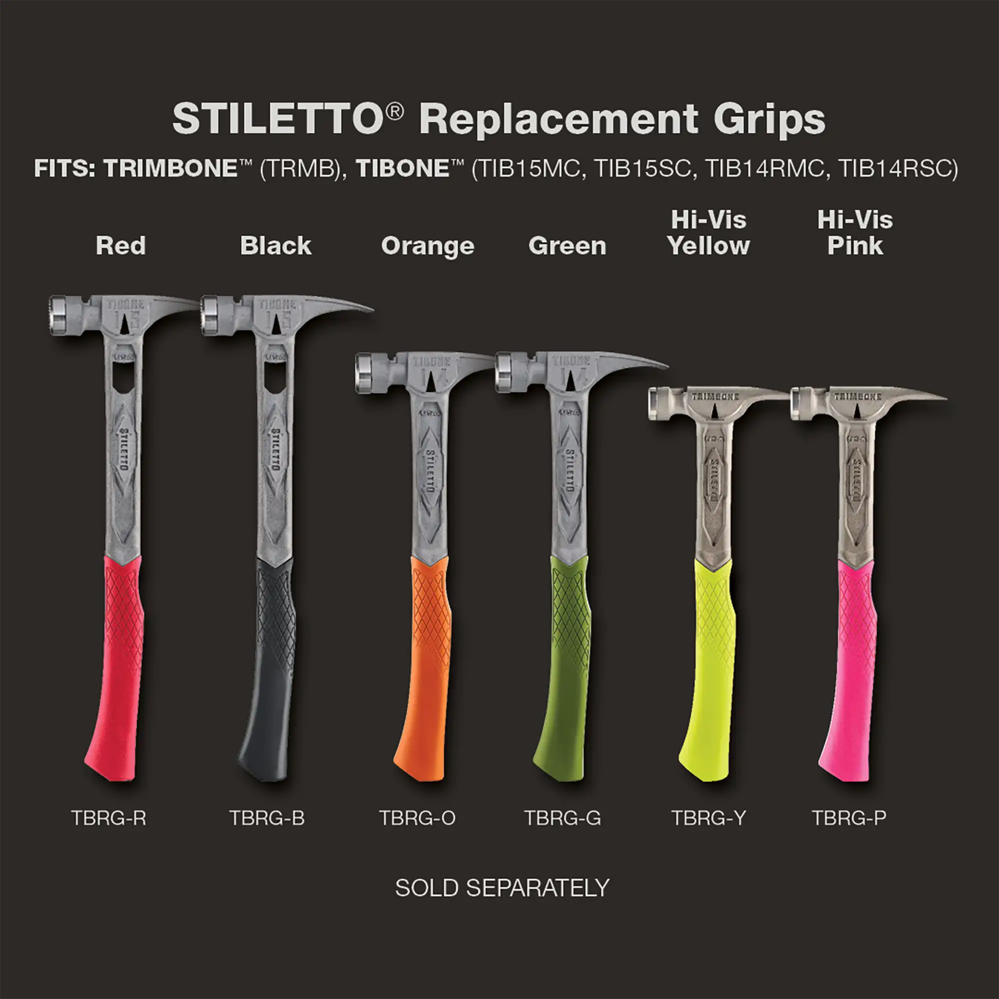 STILETTO® Orange Replacement Grip