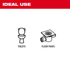 TRAPSNAKE™ 6' Toilet Auger
