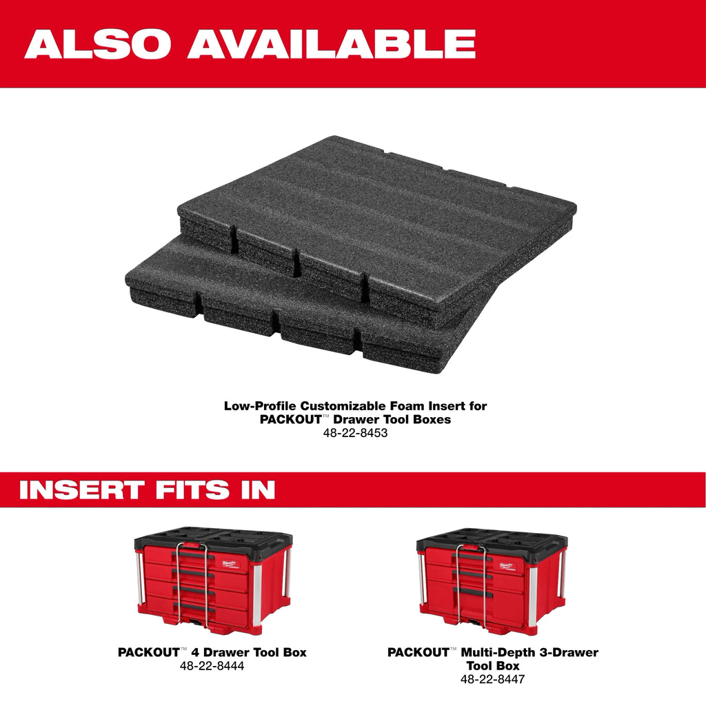 PACKOUT™ Multi-Depth 3-Drawer Tool Box