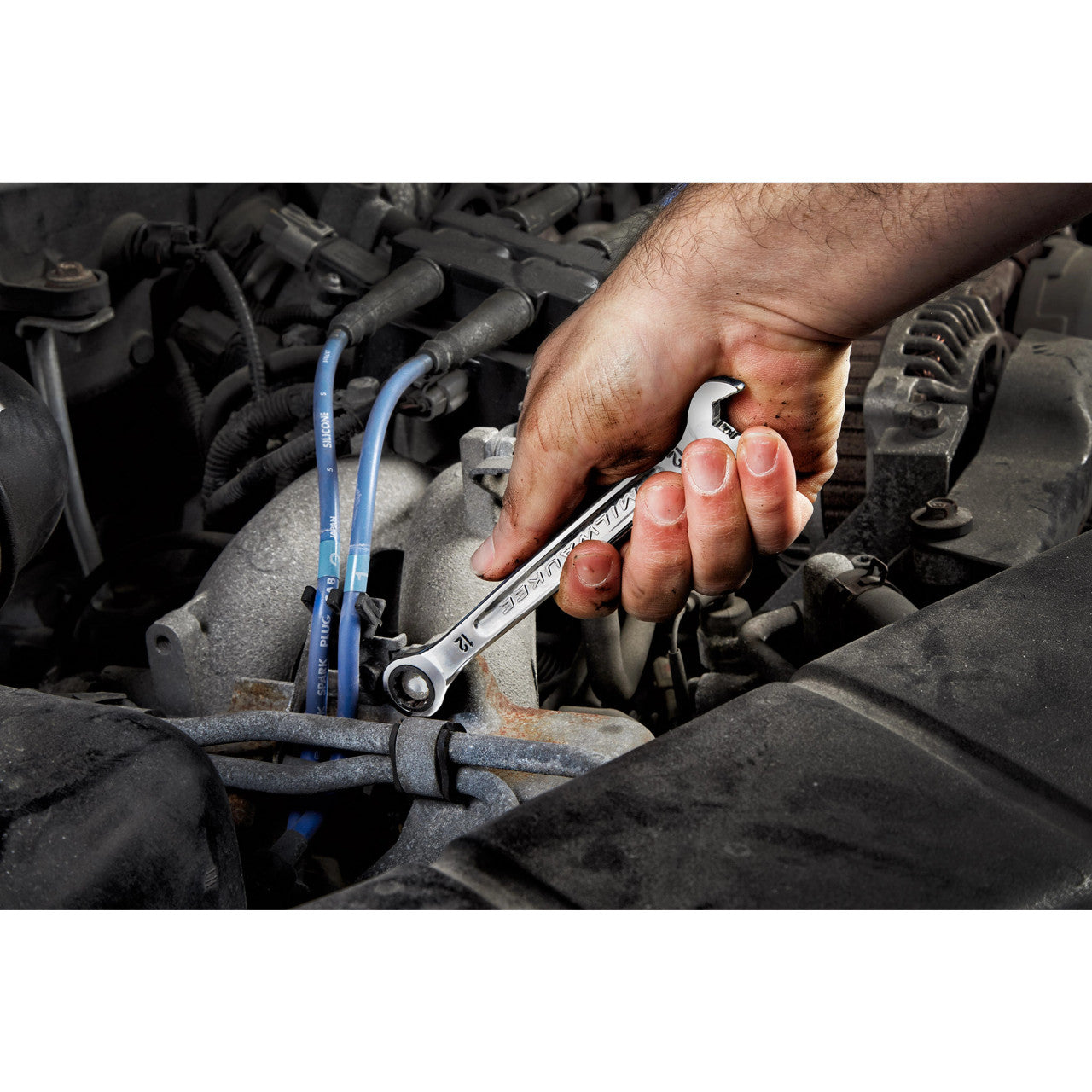15pc. Metric Ratcheting Combination Wrench Set with Tray for PACKOUT™ Drawers