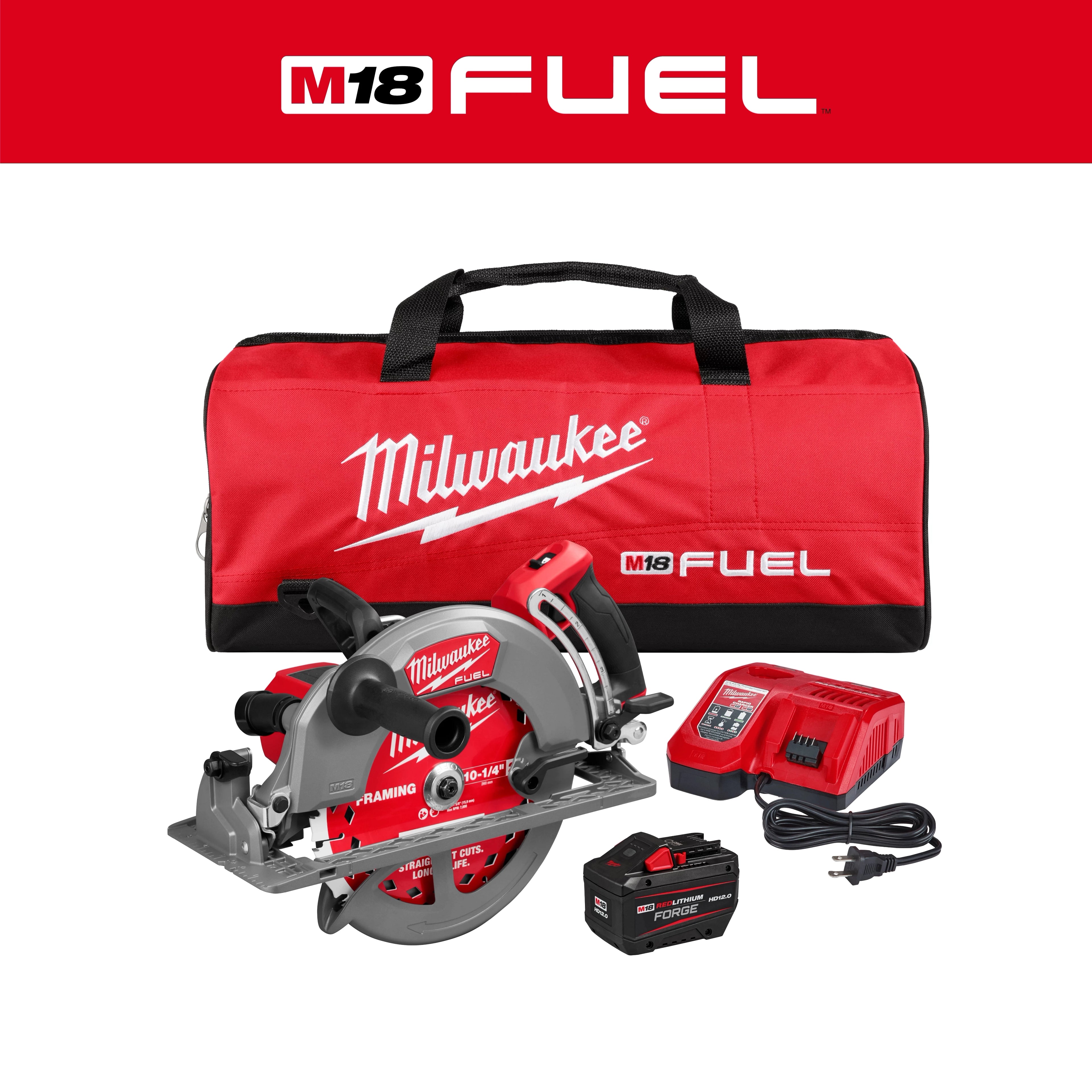 M18 FUEL™ 10-1/4" Rear Handle Circular Saw