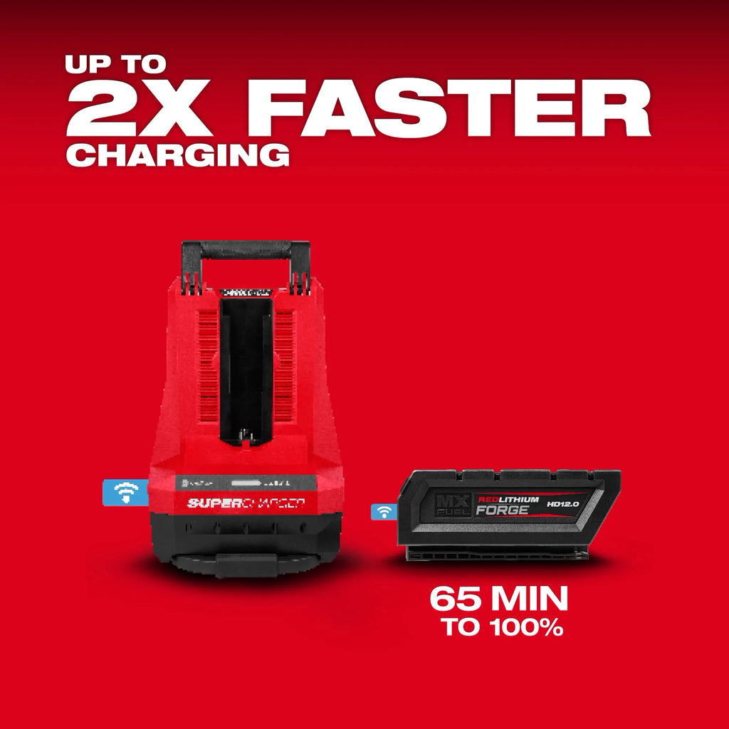 MX FUEL™ Lithium-Ion High Demand (HD) 12.0 Ah REDLITHIUM FORGE Battery with Super Charger