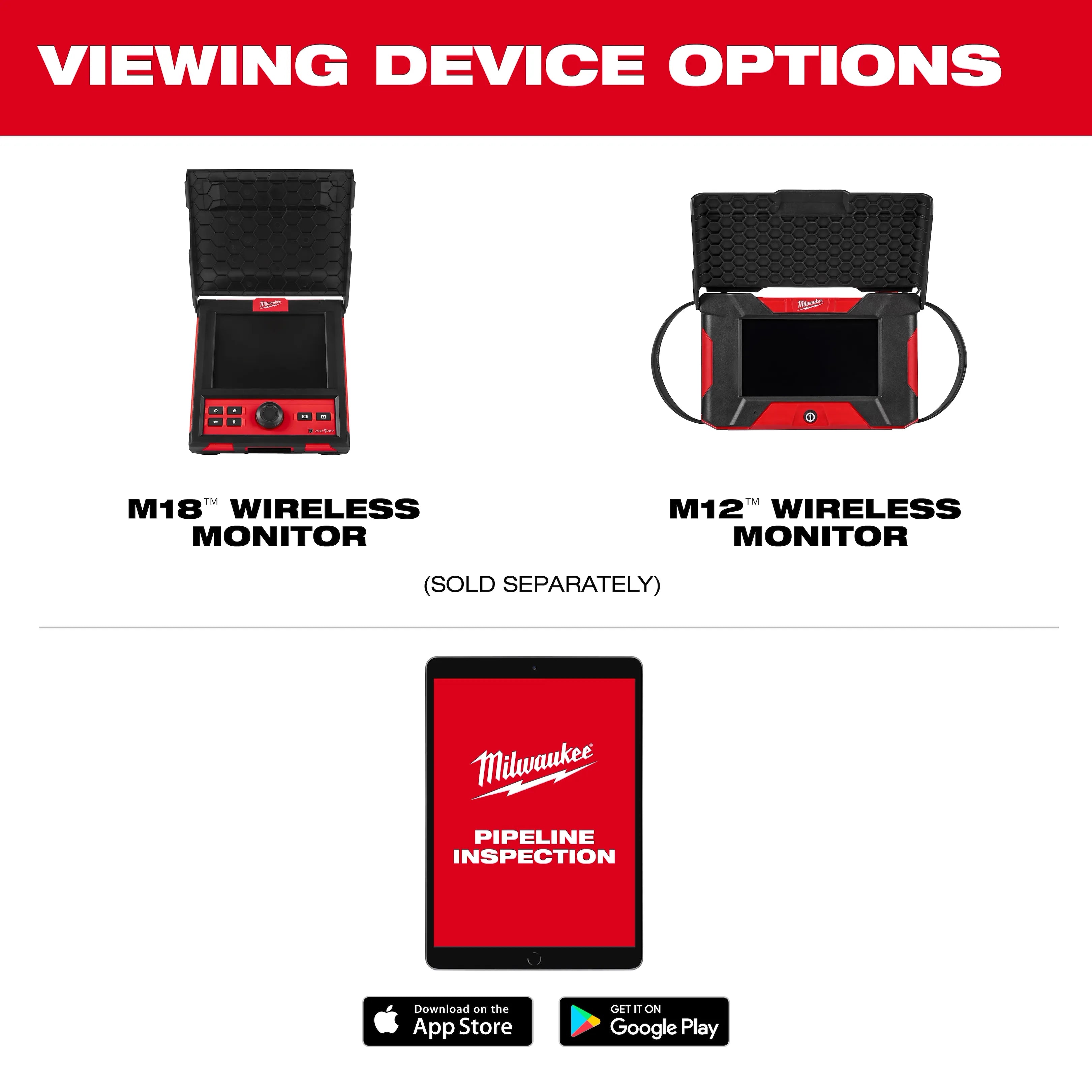 M12™ 85’ High Flex Compact Inspection Camera Kit
