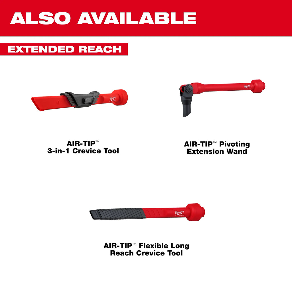 AIR-TIP™ 3-in-1 Crevice and Brush Tool