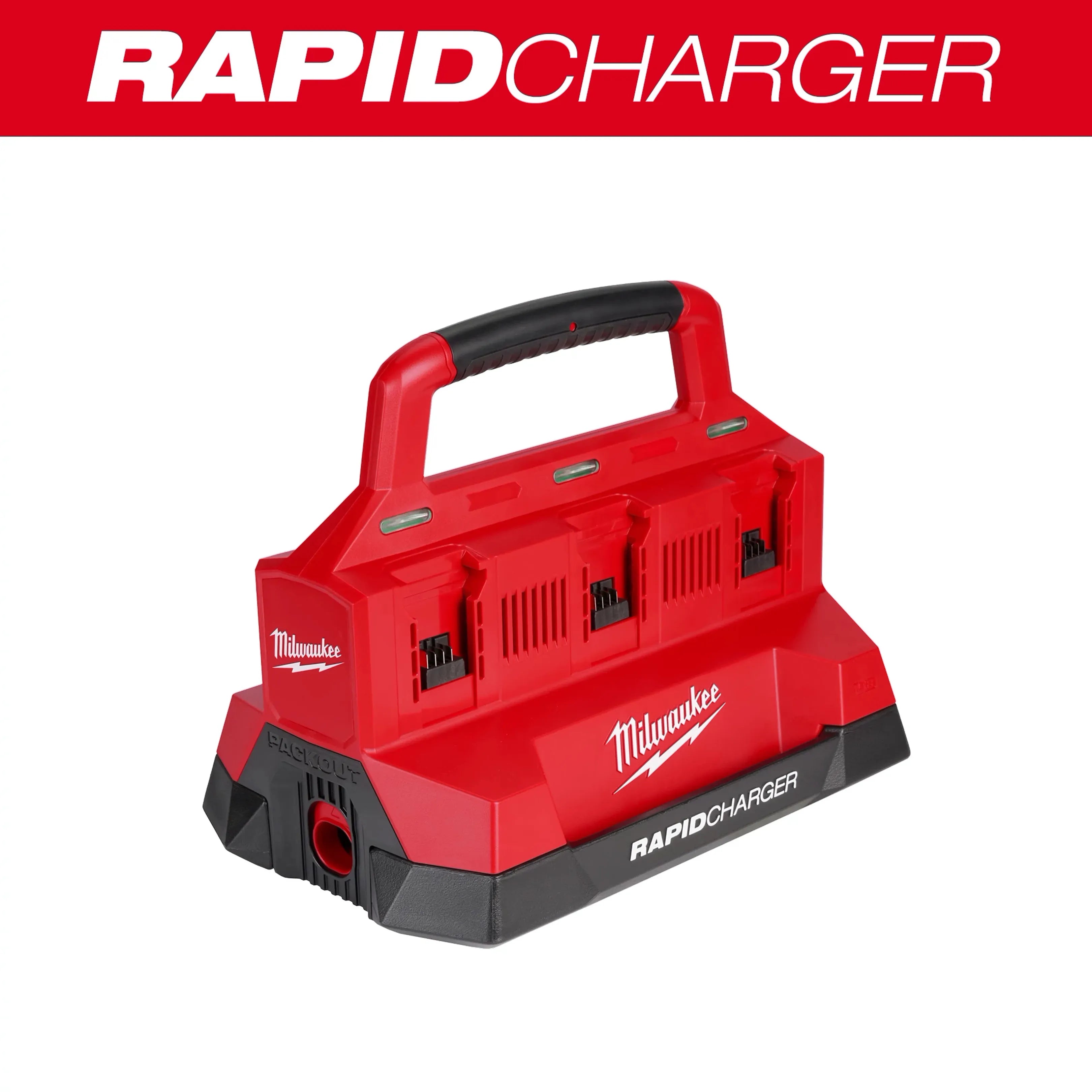 M18™ Six Bay Rapid Charger w/ PACKOUT™ Compatibility