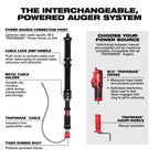 M12™ TRAPSNAKE™  4' Urinal Auger