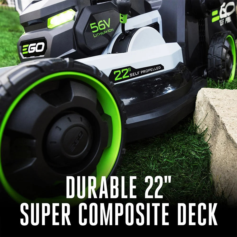 22" Self-Propelled Mower with Super Composite Deck, Select Cut™ and Touch Drive™