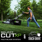 22" Self-Propelled Mower with Super Composite Deck, Select Cut™ and Touch Drive™