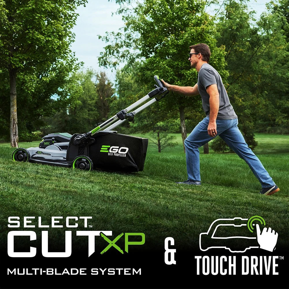 22" Self-Propelled Mower with Super Composite Deck, Select Cut™ and Touch Drive™