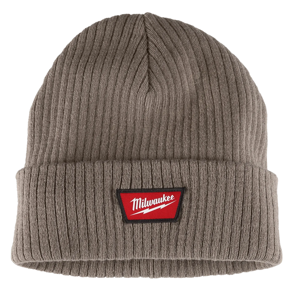 Rib-Knit Cuffed Beanie