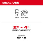 TRAPSNAKE™ 6' Toilet Auger Cable