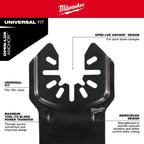 3 PC Universal Fit Oscillating Multi-Tool Blade Set