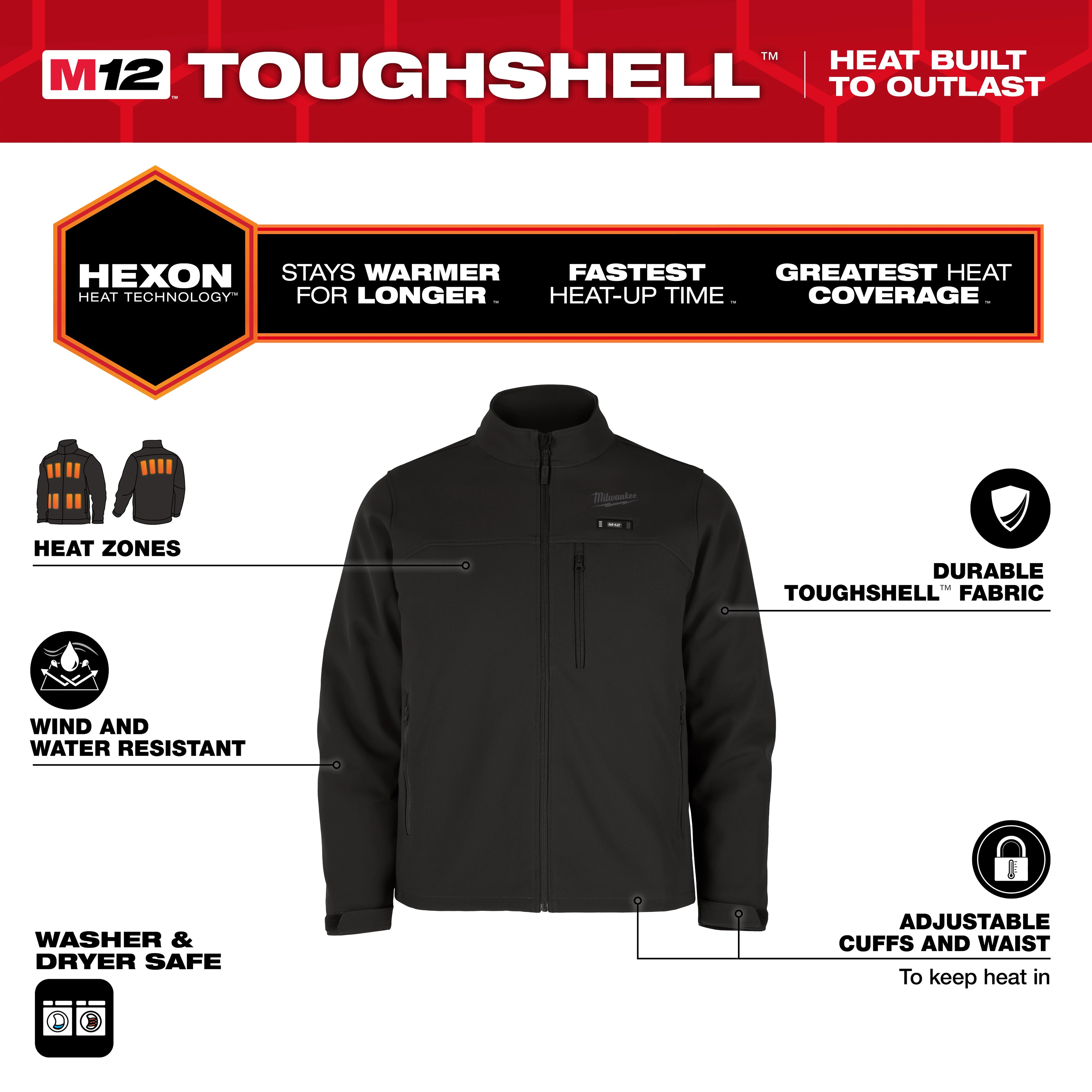 M12™ Heated TOUGHSHELL™ Work Jacket
