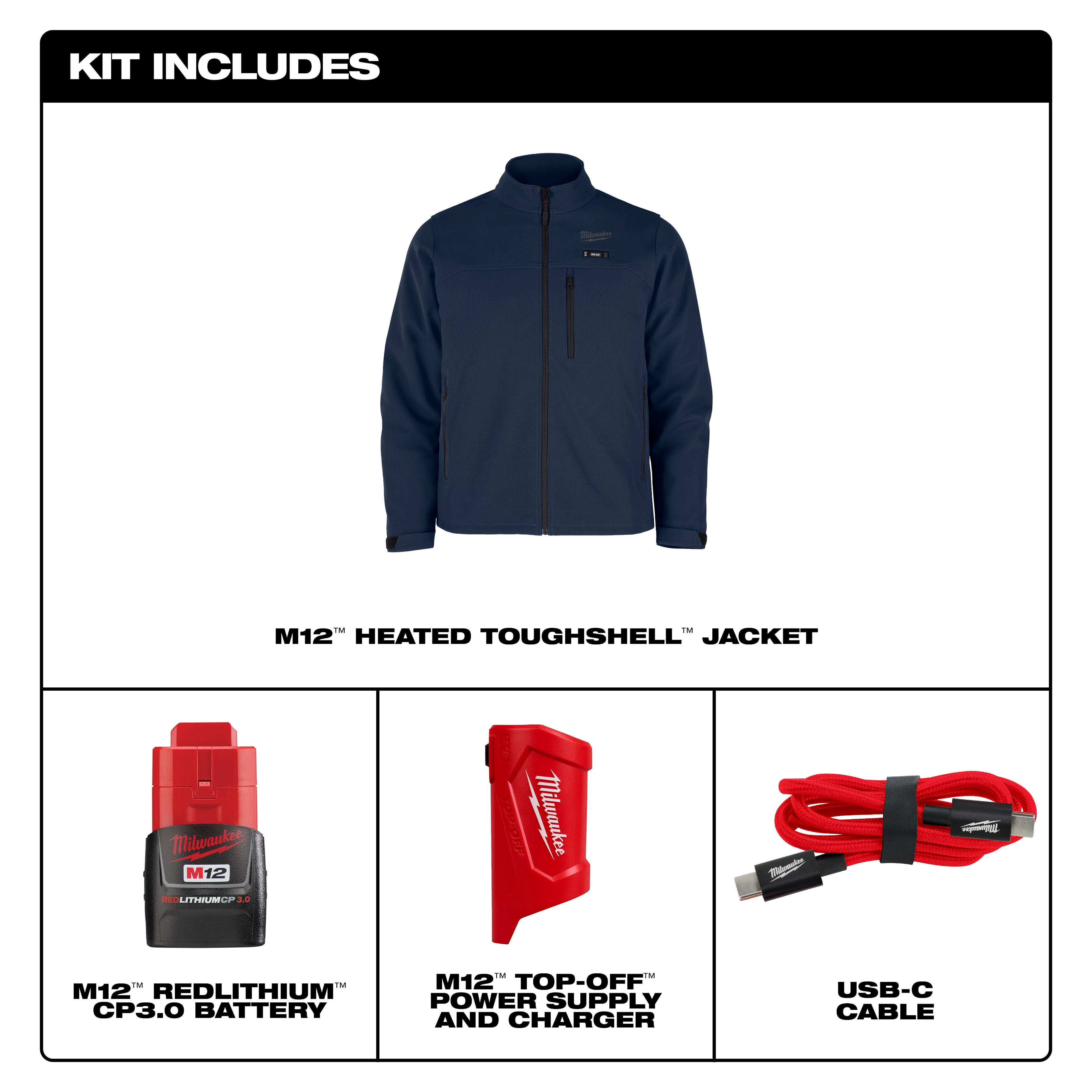 M12™ Heated TOUGHSHELL™ Work Jacket