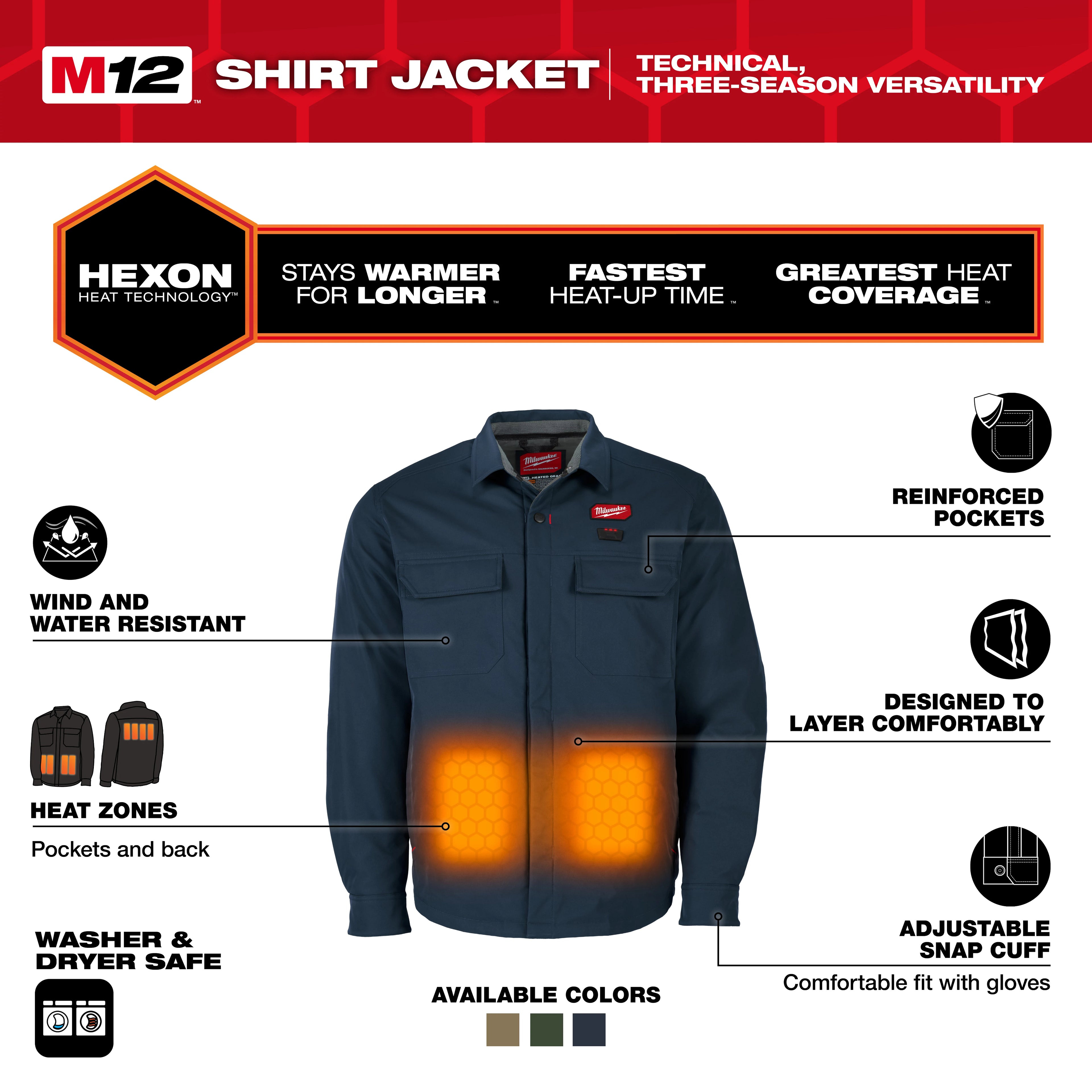 M12™ Shirt Jacket