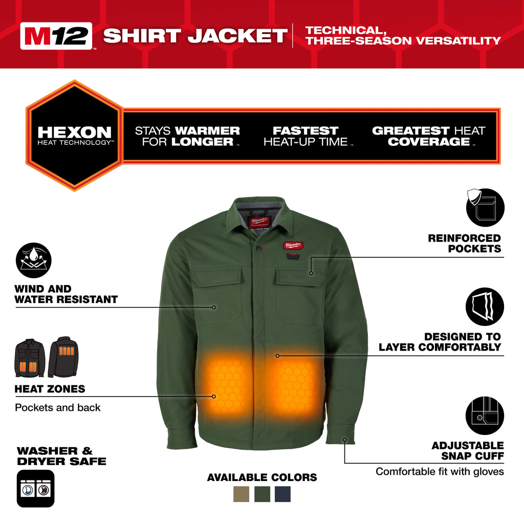 M12™ Shirt Jacket