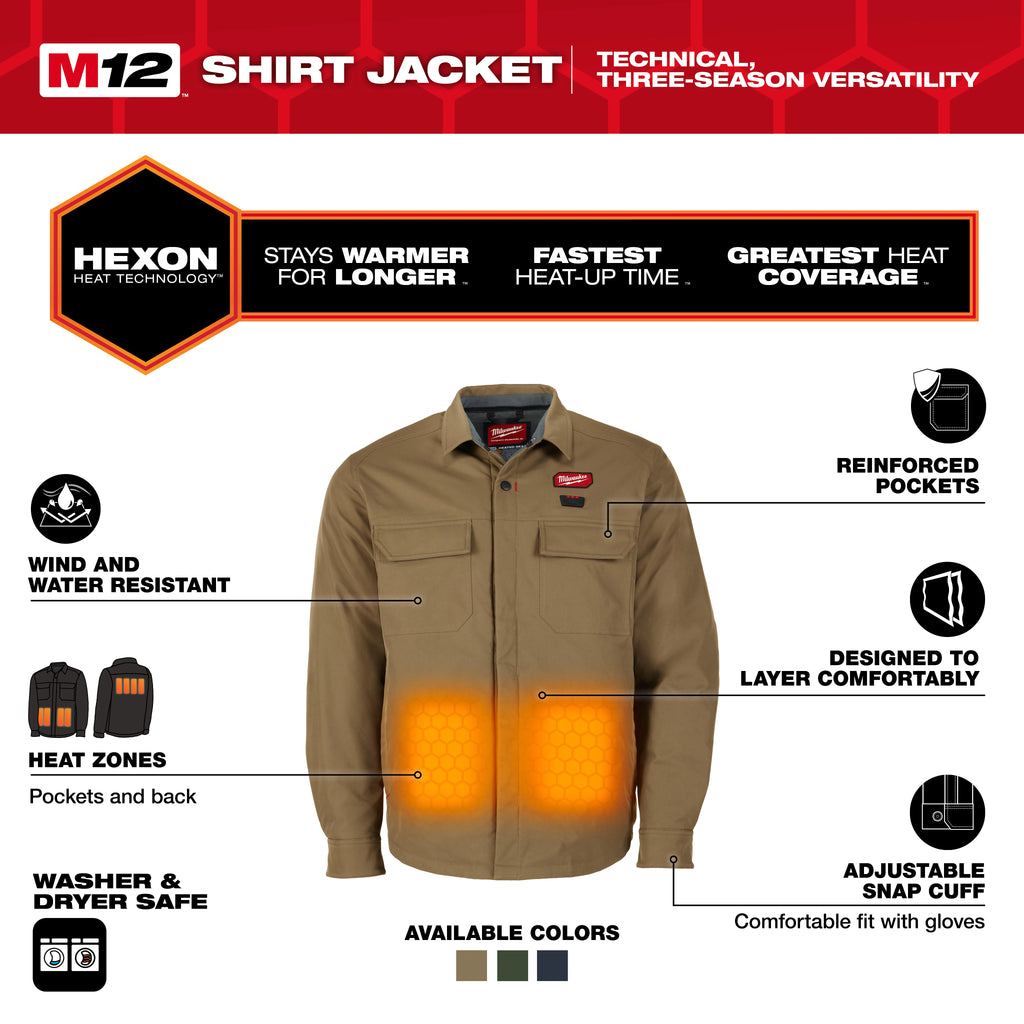 M12™ Shirt Jacket