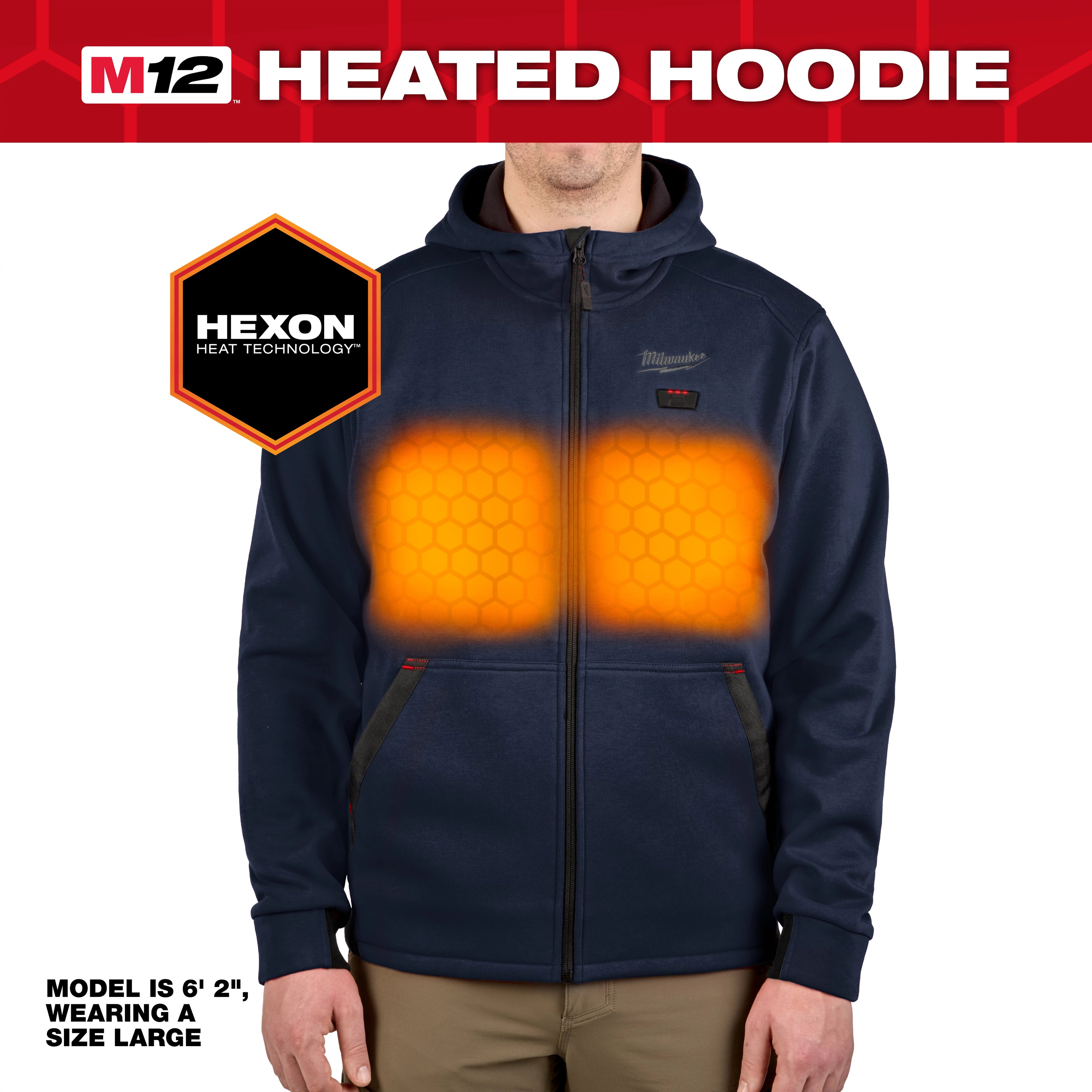 M12™ Heated Full-Zip Hoodie