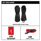 Heated Work Glove Liners